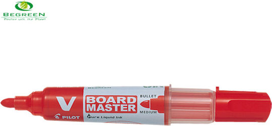 Pilot V-board Medium Μαρκαδόρος Πίνακα Κόκκινος 6mm