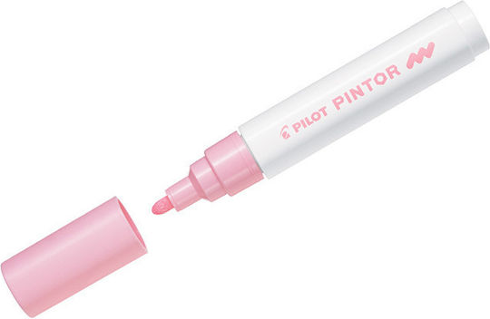 Pilot Pintor Medium Μαρκαδόροι Παστέλ Ροζ 1.4mm Σετ 6τμχ