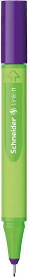 Schneider Link It Μαρκαδόρος Σχεδίου Μωβ 0.4mm