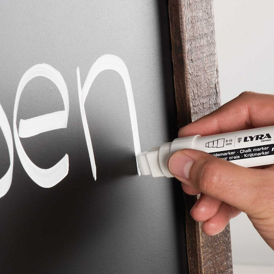 Lyra Marker Permanent 4mm Alb