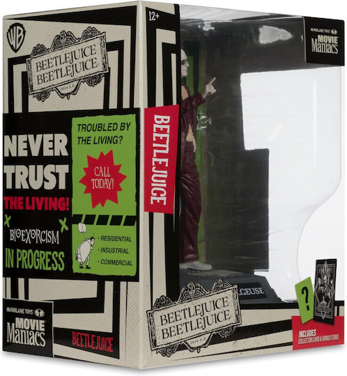 Beetlejuice Movie Maniacs Pvc Statue 17 Cm