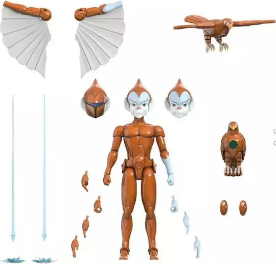 Super7 Silverhawks Ultimates Copper Kidd Action Figure 18cm 4 Pieces