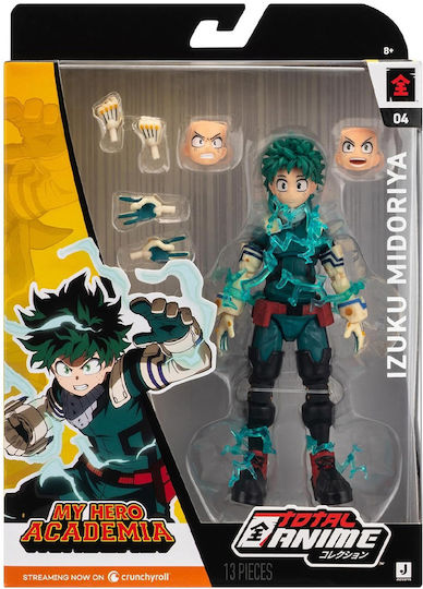 My Hero Academia Total Anime Action Figure Izuku Midoriya 17 Cm