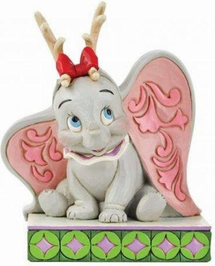 Enesco Disney Dumbo Santa's Cheerful Helper Figure 10cm