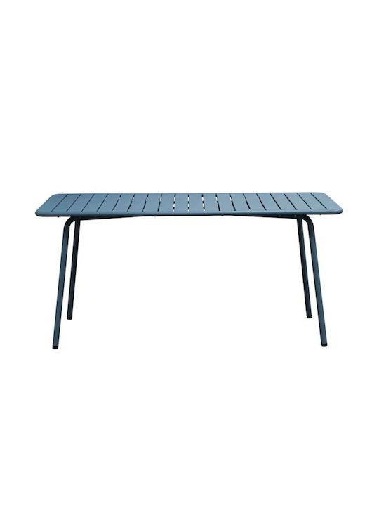Метално Маса Стабилна Brio Пясъчно синьо 160x90x73бр