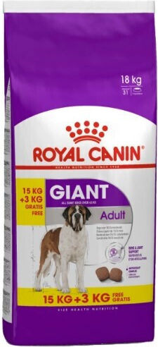 Royal Canin Giant Adult 18kg Trockenfutter für erwachsene Hunde großer Rassen mit Geflügel