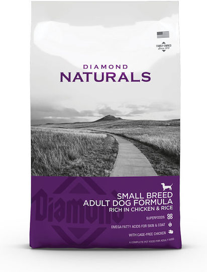 Naturals Small Adult 15kg Dry Food for Adult Small Breed Dogs with Chicken and Rice