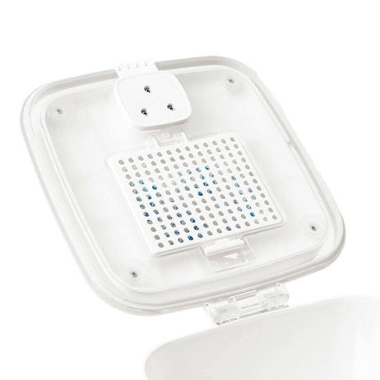 Catlink Automatic Plastic Bowl Food & Water for Dog & Cat 4lt 36cm in White Color