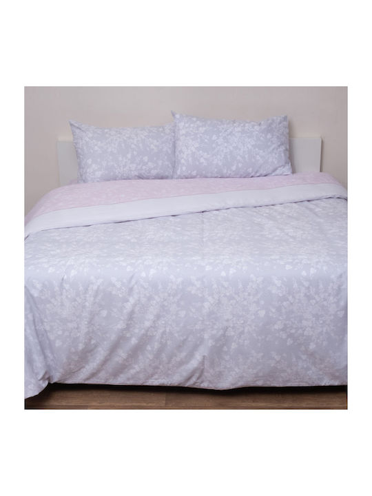 Viopros Σετ Πάπλωμα Ημίδιπλο 180x240εκ. Fresh Αλίκη Αλίκη Cotton Viopros 2τμχ