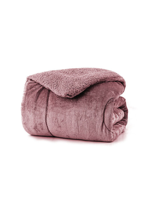 Borea Husă de pătură Super Dublu 220x240cm Cozy Lila