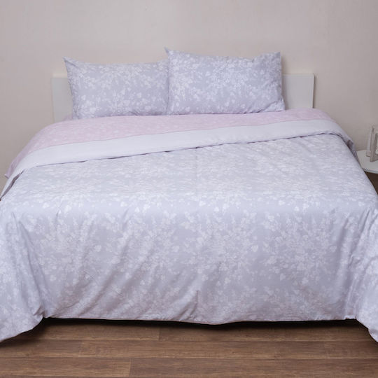 Viopros Σετ Πάπλωμα Ημίδιπλο 180x240εκ. Fresh Αλίκη Αλίκη Cotton Viopros 2τμχ
