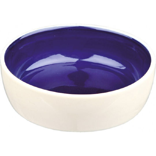 Trixie Ceramic Keramik Schalen Futter & Wasser für Hund & Katze 300ml 12cm in Blau Farbe
