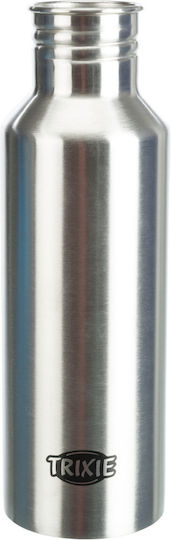 Trixie Edelstahl Flasche Wasser für Hund & Katze 750ml (Verschiedene Farben)