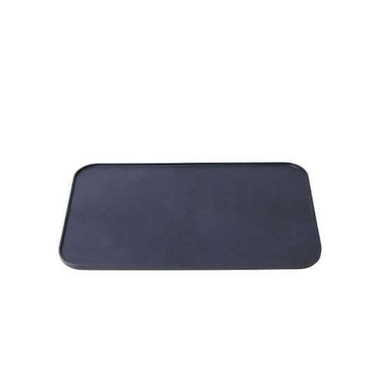 Tarhong Pet Set de măsuțe din Propilenă pentru Câine 25.4cm în Culoare Negru