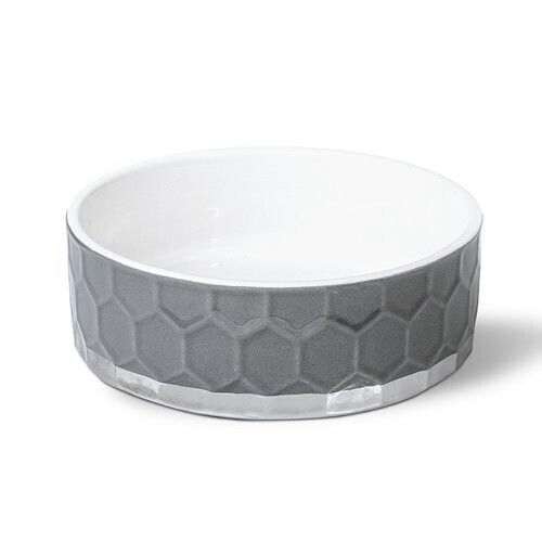 Glee Ceramic Food & Water Bowl for Dog & Cat 1.4lt 18.5x6.4cm
