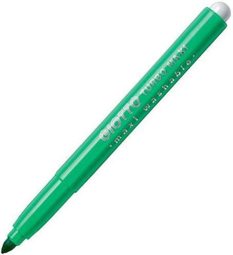Giotto Turbo Maxi Λαχανί Washable Drawing Marker 5mm Thick