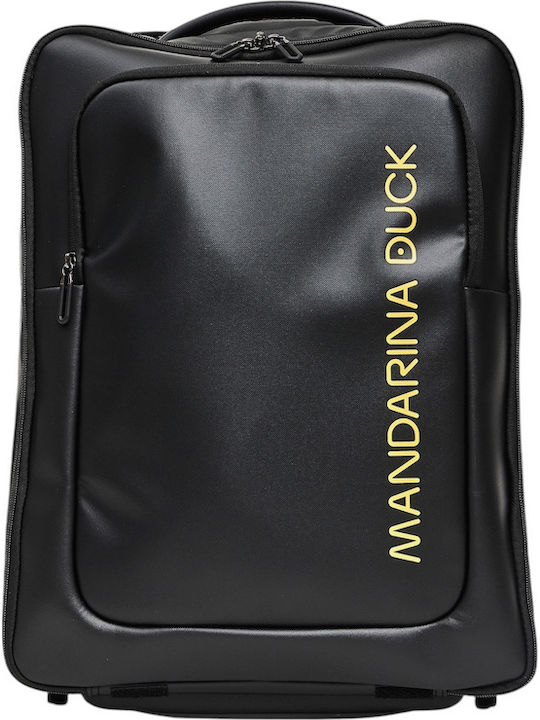 Mandarina Duck Kabinenreisekoffer Weichschalen Black mit 4 Räder Höhe 52cm P10OSV06-651