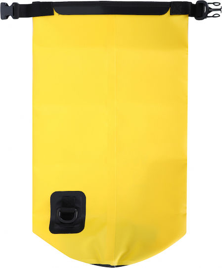 Waterproof Drybag Backpack Tecos 5 L Capacity Yellow Outdoor Activities