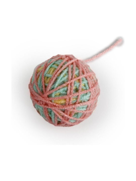 All For Paws Knotty Habit Yarn Cat Toy Ball with Catnip