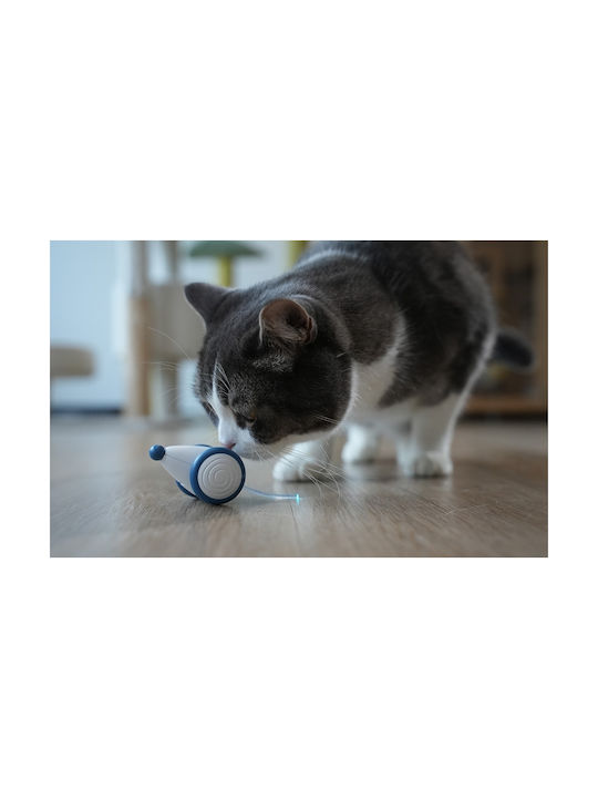 Cheerble Wicked Katzenspielzeug Maus Blau