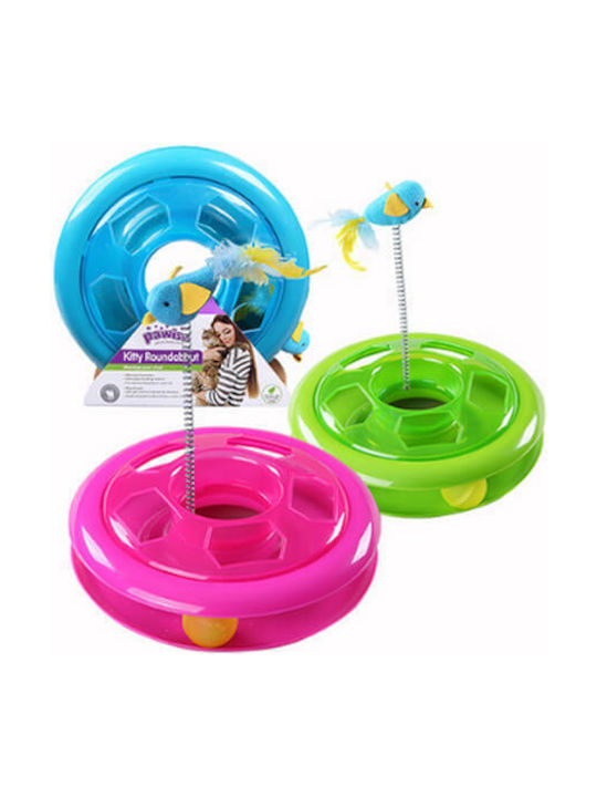 Pawise Kitty Roundabout Παιχνίδι Γάτας Μπάλα Πράσινο 26cm