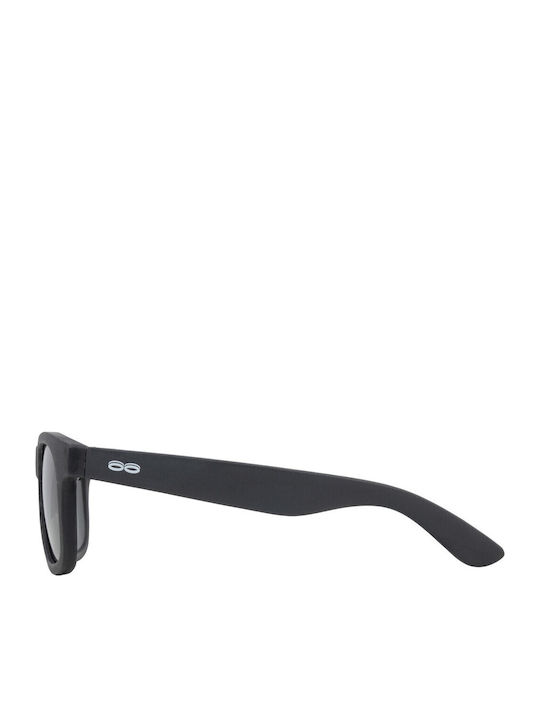iTooTi Classic Unbreakable Rectangle Baby Sunglasses with Polarized Lens Black for 6-36 Months