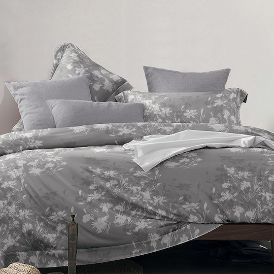Palamaiki Bettdecke Großes Doppelbett mit Microfiber-Füllung 230x250cm Zen110 Gray