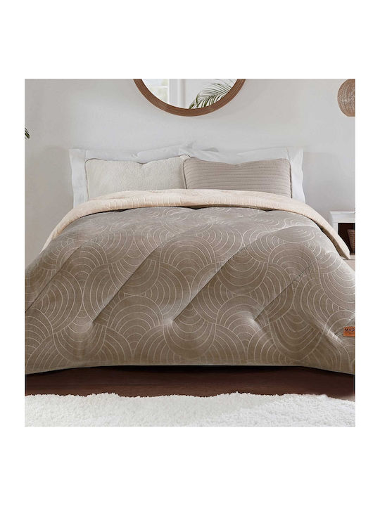 Madi Κουβερτοπάπλωμα Μονό 160x220εκ. Nocture Cream