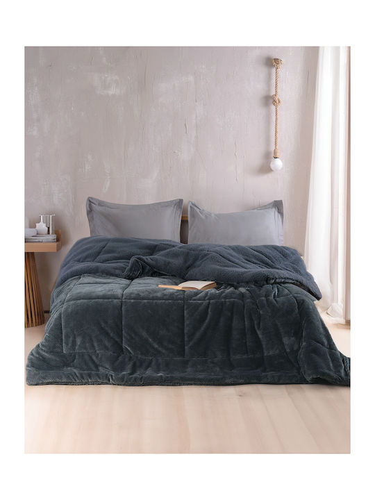 Rythmos Bettbezug Einzelbett 160x220cm Alvaro Gray 710 GSMGsm