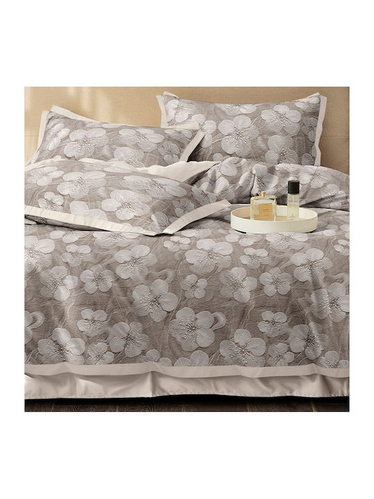 Palamaiki Πάπλωμα Υπέρδιπλο με Γέμιση Microfiber 230x250εκ. Zen106 Εμπριμέ