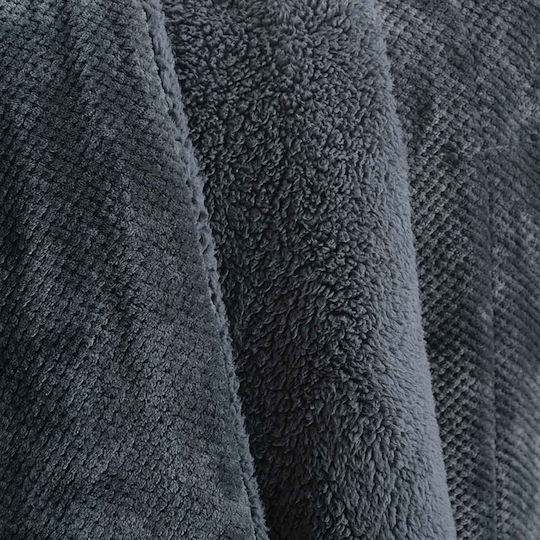 Rythmos Комбинирано одеяло Единично 160x220бр Alvaro Сив 710 г/м²Gsm