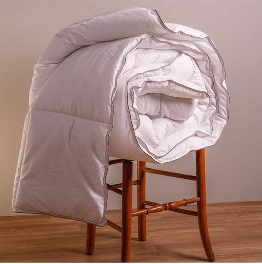 Melinen Duvet Single with Hollowfiber Filling 160x240cm White 300 GSMGsm 9 togs Togs
