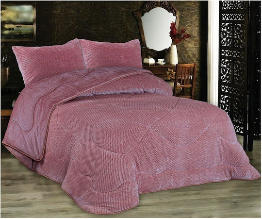 Dimcol Комбинирано одеяло Единично 160x220бр 1950 700 Rotten Apple 700 г/м²Gsm