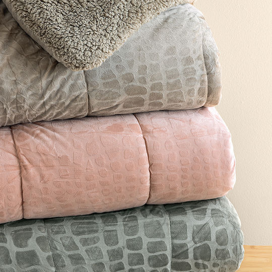 Palamaiki Duvet Cover Queen 220x240cm Flo Grey 720 GSMGsm