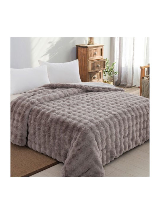 Adam Home Bettbezug Großes Doppelbett 220x240cm Grey 730 GSMGsm