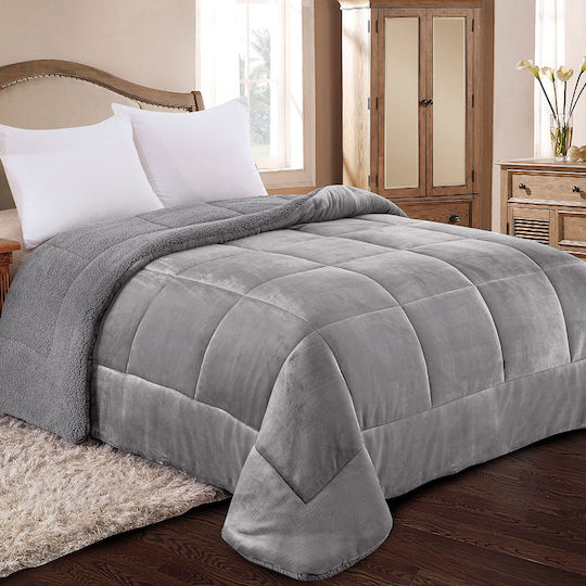 Adam Home Κουβερτοπάπλωμα Υπέρδιπλο 220x240εκ. Athracite Adam Home Κουβερτοπάπλωμα Υπέρδιπλο 220x240εκ. Athracite