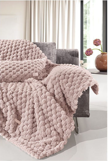 Guy Laroche Elixir Sesselüberwurf P120xM160cm Rosa