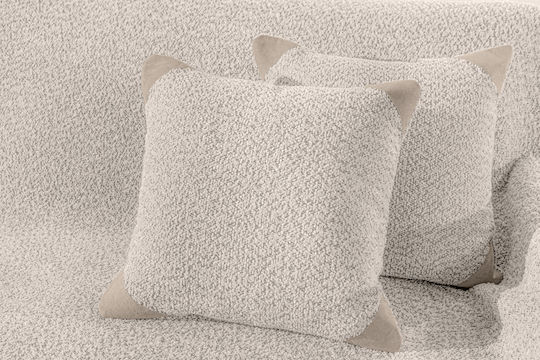 Guy Laroche Lama Ριχτάρι Τριθέσιου Καναπέ Ζακάρ 170x300εκ. Beige