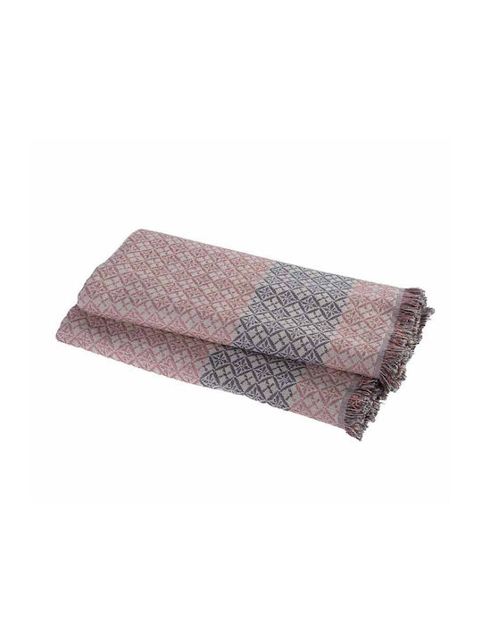 Nef-Nef Homeware Sofa Throws 2 Seater Guaver 170x250cm Grey