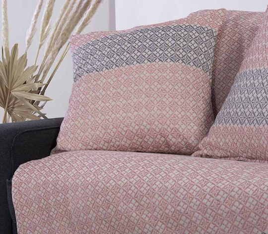 Nef-Nef Homeware Sofa Throws 2 Seater Guaver 170x250cm Grey