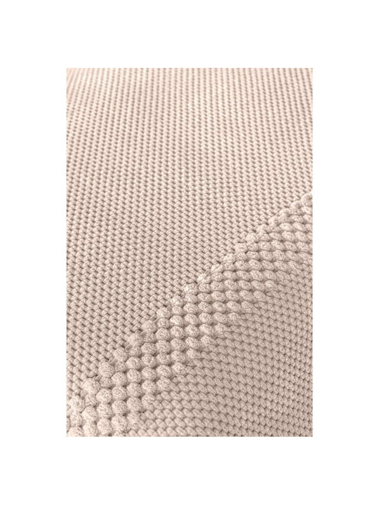 Guy Laroche Rubicon Ριχτάρι Πολυθρόνας 170x150εκ. Champagne