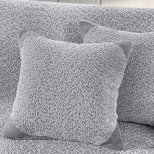 Guy Laroche Lama Sofa Throw 2 Seater Jacquard 170x250cm Silver