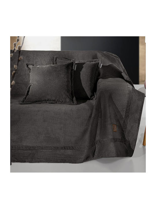 Guy Laroche Rubicon Armchair Throw 170x150cm Bitter