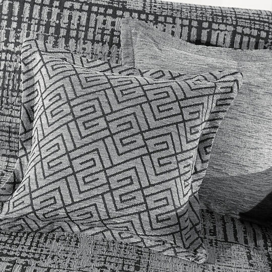 Guy Laroche Melbourne Three-Seater Sofa Throw Chenille 180x300cm Silver