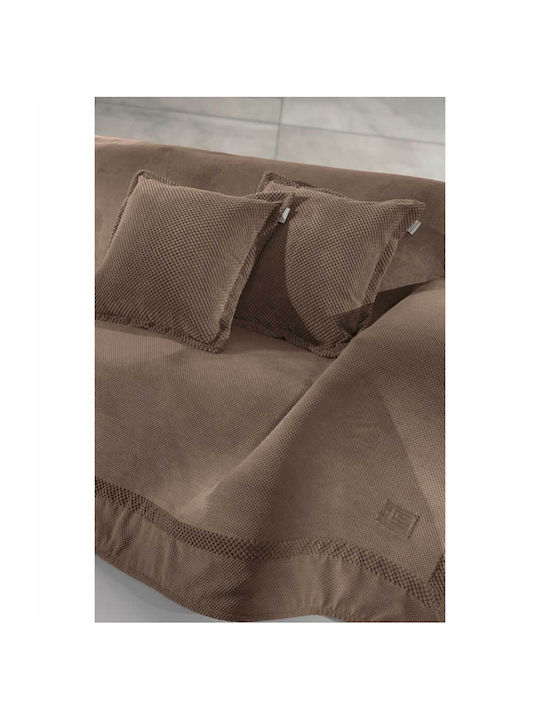 Guy Laroche Rubicon Armchair Throw 170x150cm Latte