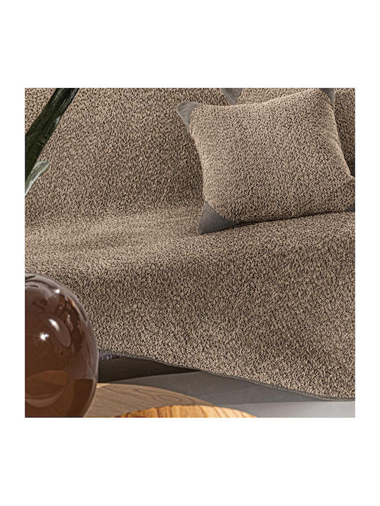 Guy Laroche Lama Decken & Couchdecken Zweisitzer-Sofa Überwurf 170x250cm Taupe
