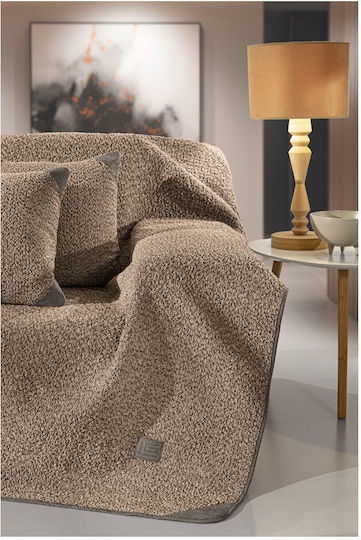 Guy Laroche Lama Διθέσιου Καναπέ Π170xΜ250cm Taupe