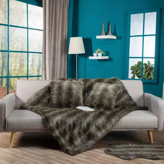 Teoran Pelt Ριχτάρι Πολυθρόνας Γούνινο 130x160εκ. 10 pelt-10-gounino-rixtari-56276