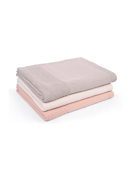 Liolios Home Fusion Kelly Ριχτάρι Πολυθρόνας Πλεκτό 130x180εκ. Natural