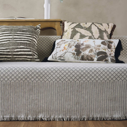 Kentia Arbito Sofa Throw 2 Seater Chenille 180x250cm 22
